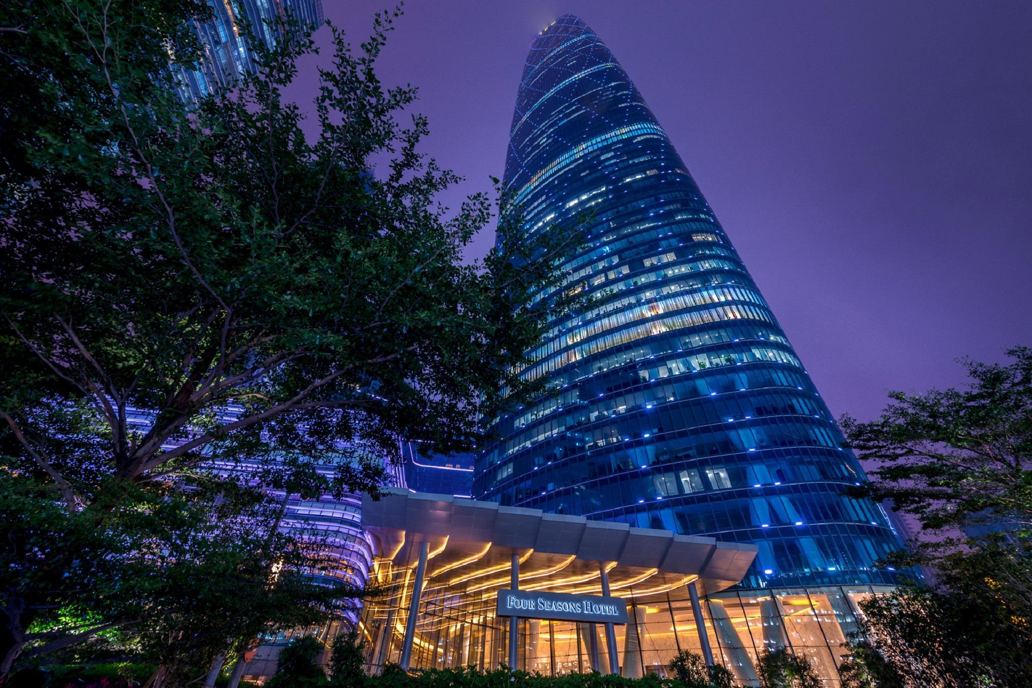 Four Seasons Hotel Guangzhou Exterior foto